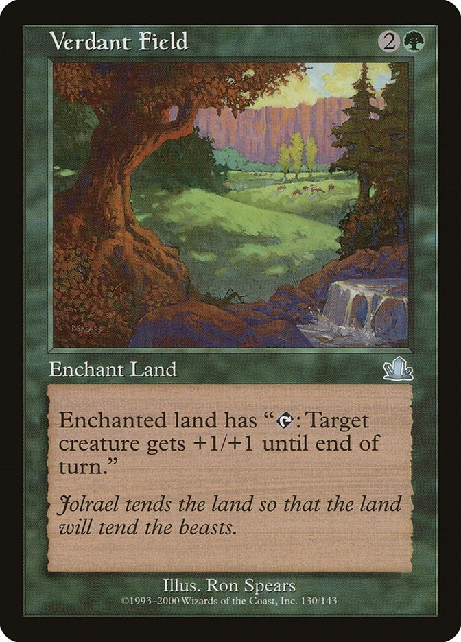 Image for Verdant Field (130) [Prophecy] - Magic: The Gathering
