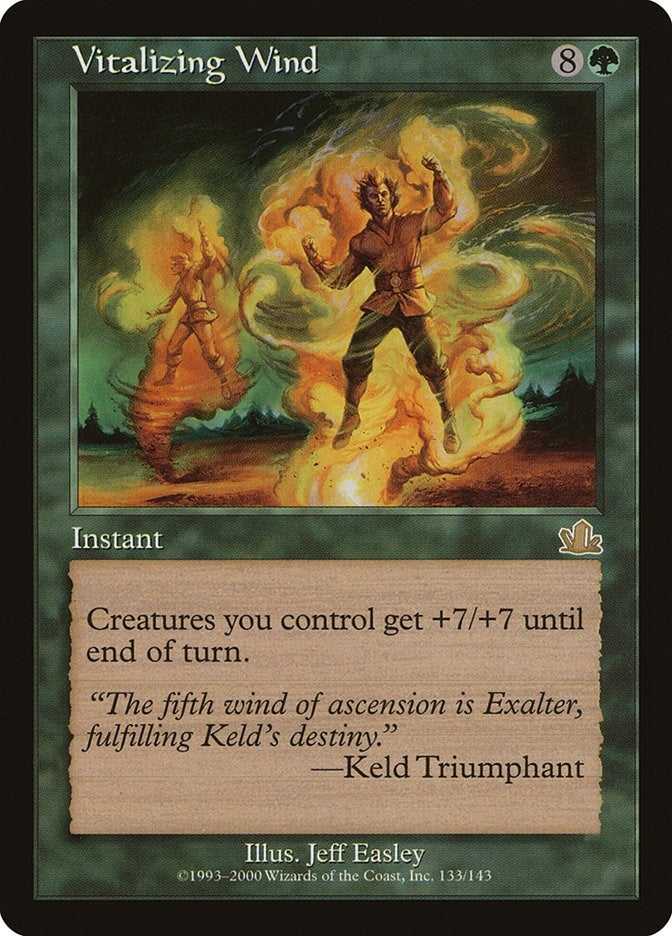Image for Vitalizing Wind (133) [Prophecy] - Magic: The Gathering