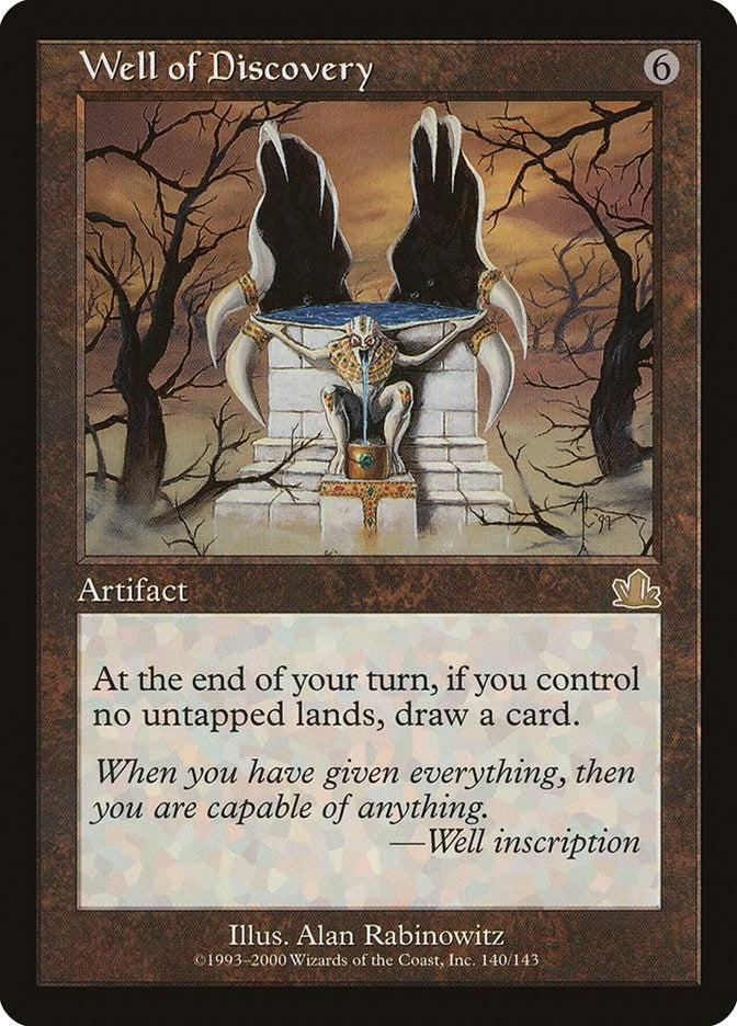 Image for Well of Discovery (140) [Prophecy] - Magic: The Gathering