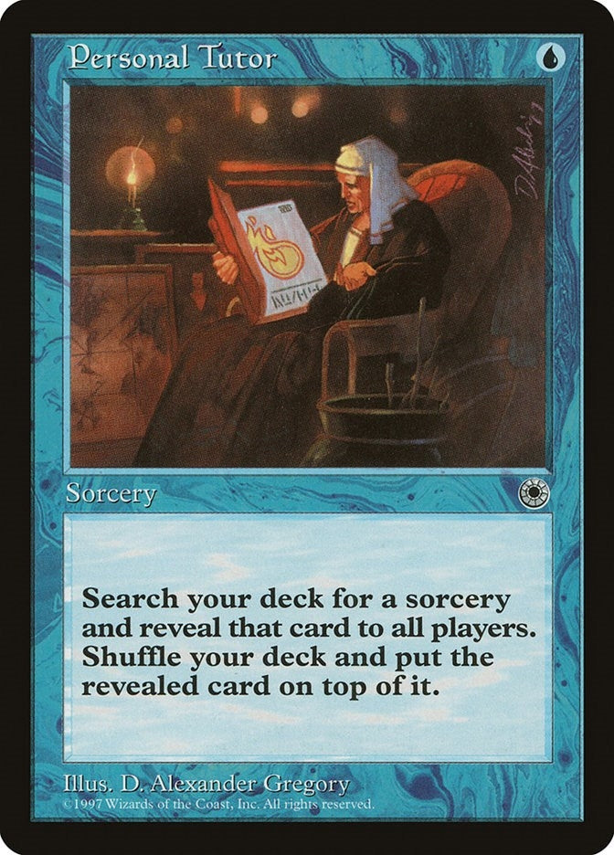 Image for Personal Tutor [Portal] - Magic: The Gathering