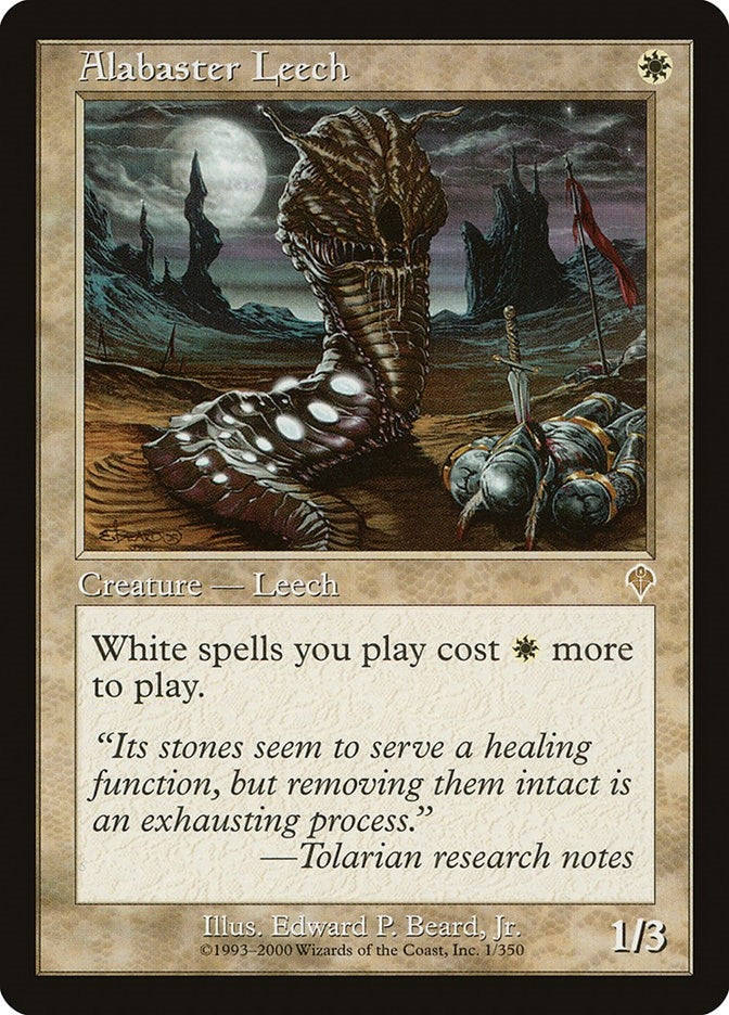 Image for Alabaster Leech (1) [Invasion] - Magic: The Gathering