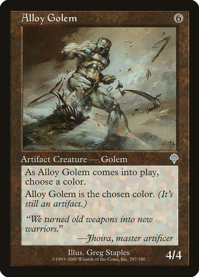 Image for Alloy Golem (297) [Invasion] - Magic: The Gathering