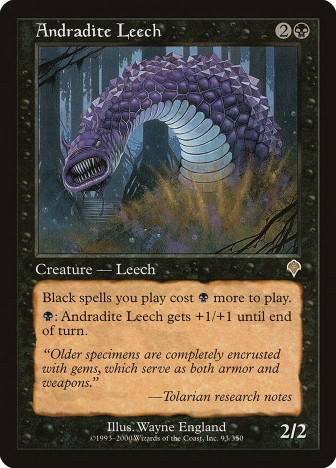 Image for Andradite Leech (93) [Invasion] - Magic: The Gathering