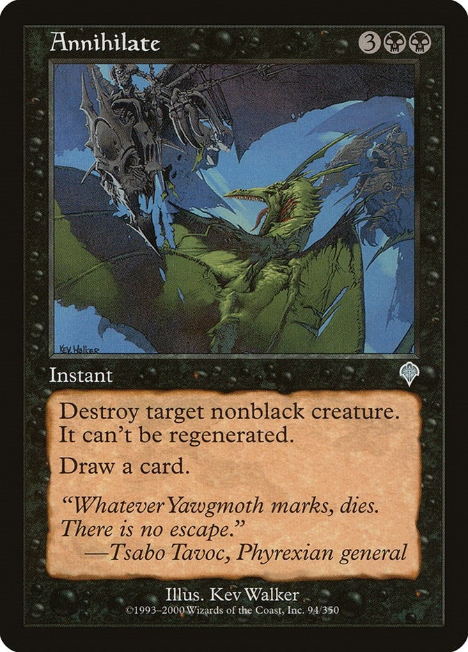 Image for Annihilate (94) [Invasion] - Magic: The Gathering