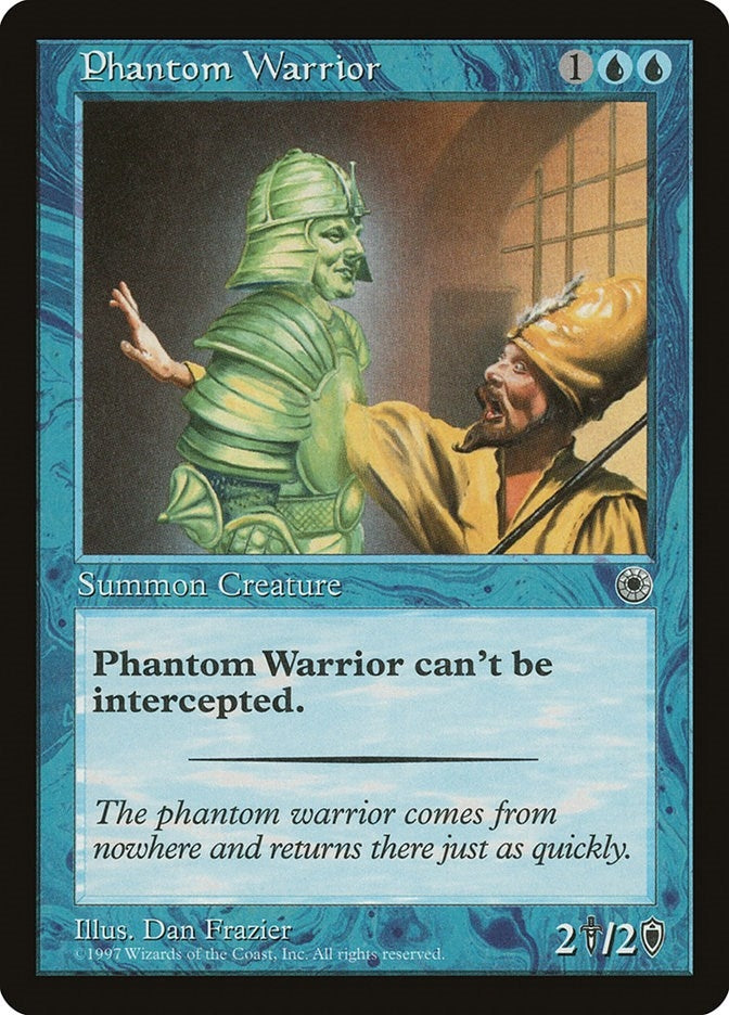 Image for Phantom Warrior [Portal] - Magic: The Gathering