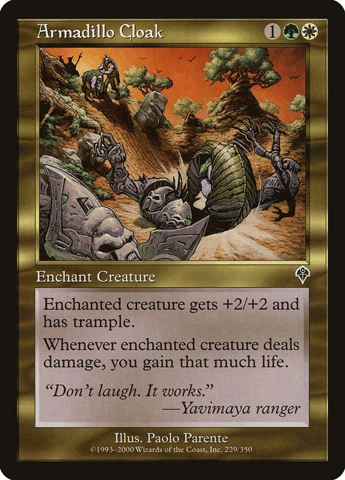 Image for Armadillo Cloak (229) [Invasion] - Magic: The Gathering