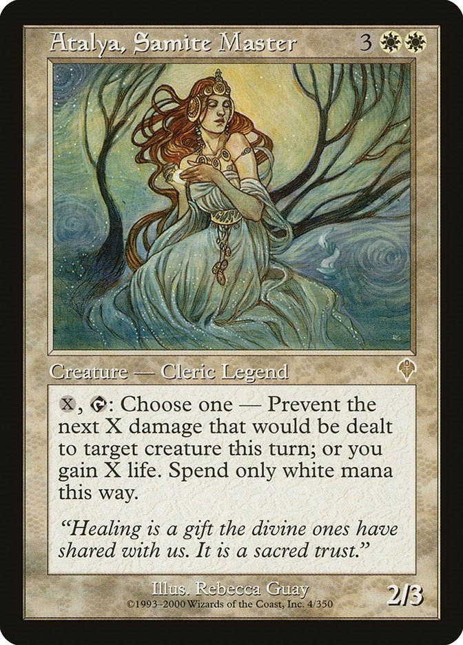 Image for Atalya, Samite Master (4) [Invasion] - Magic: The Gathering