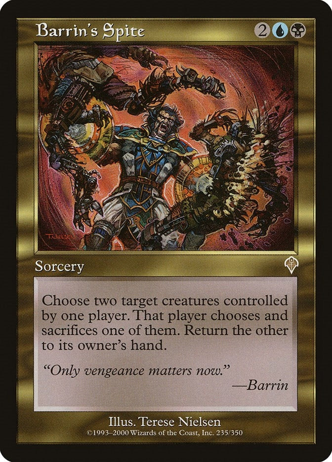 Image for Barrin's Spite (235) [Invasion] - Magic: The Gathering