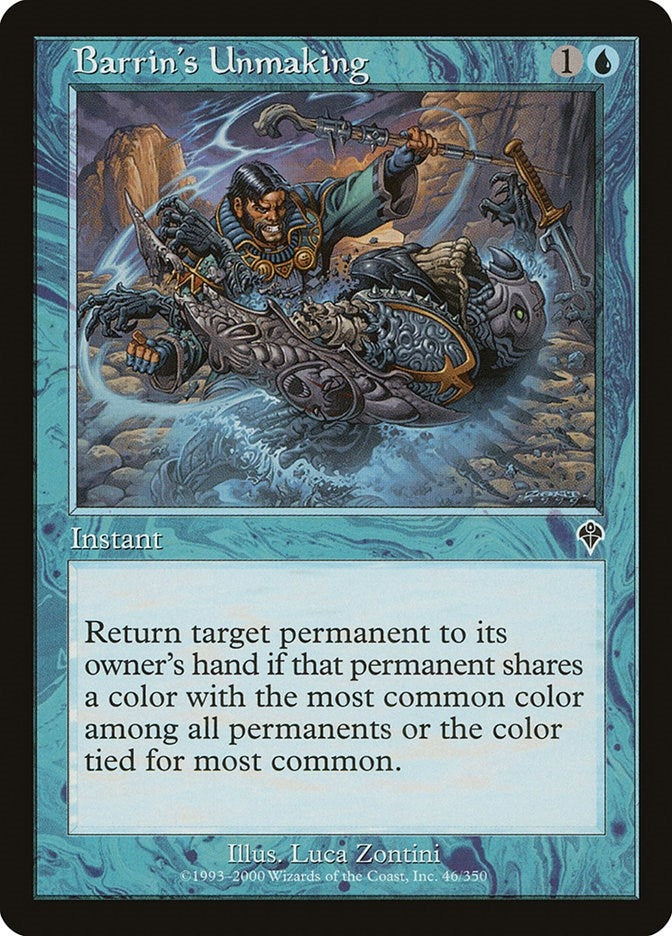 Image for Barrin's Unmaking (46) [Invasion] - Magic: The Gathering