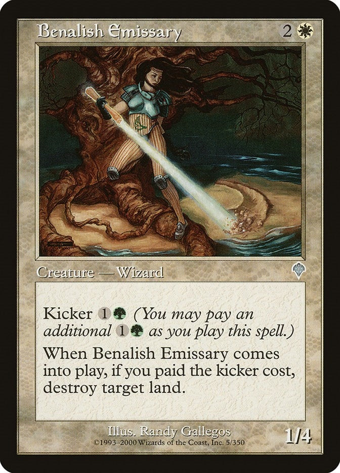 Image for Benalish Emissary (5) [Invasion] - Magic: The Gathering
