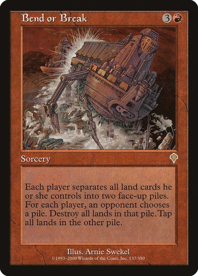 Image for Bend or Break (137) [Invasion] - Magic: The Gathering