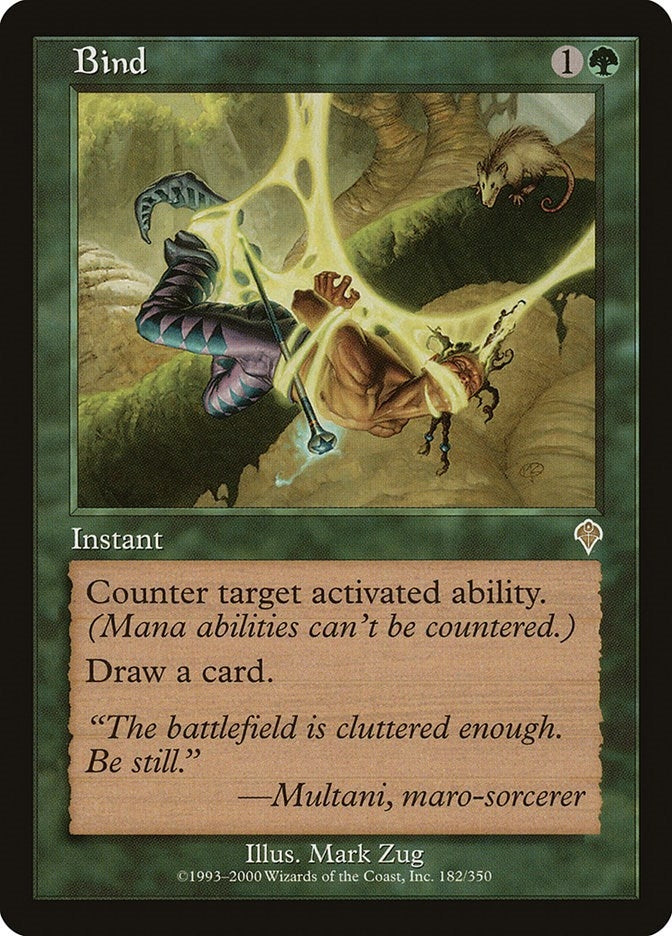 Image for Bind (182) [Invasion] - Magic: The Gathering