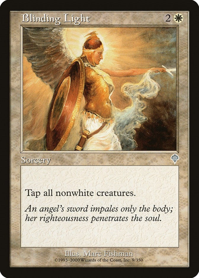 Image for Blinding Light (9) [Invasion] - Magic: The Gathering