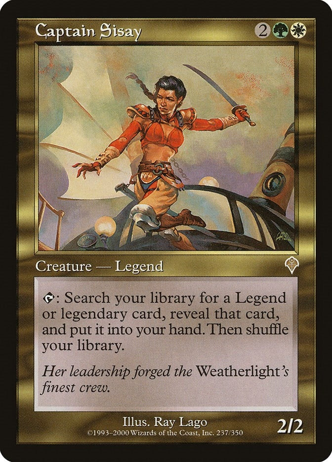 Image for Captain Sisay (237) [Invasion] - Magic: The Gathering