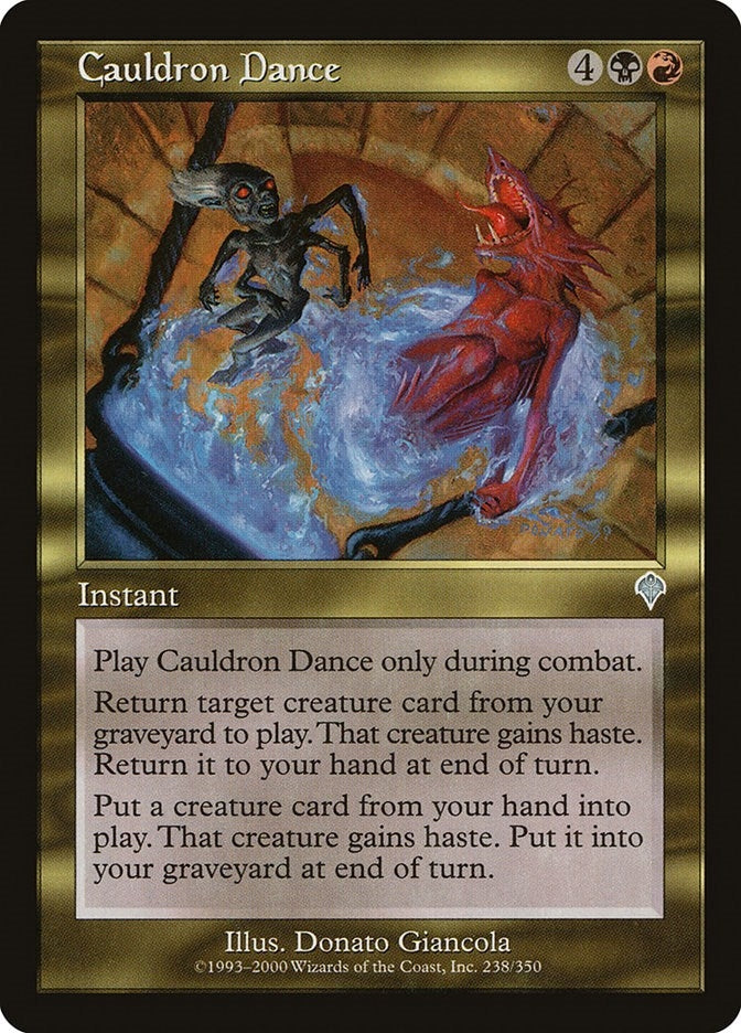 Image for Cauldron Dance (238) [Invasion] - Magic: The Gathering