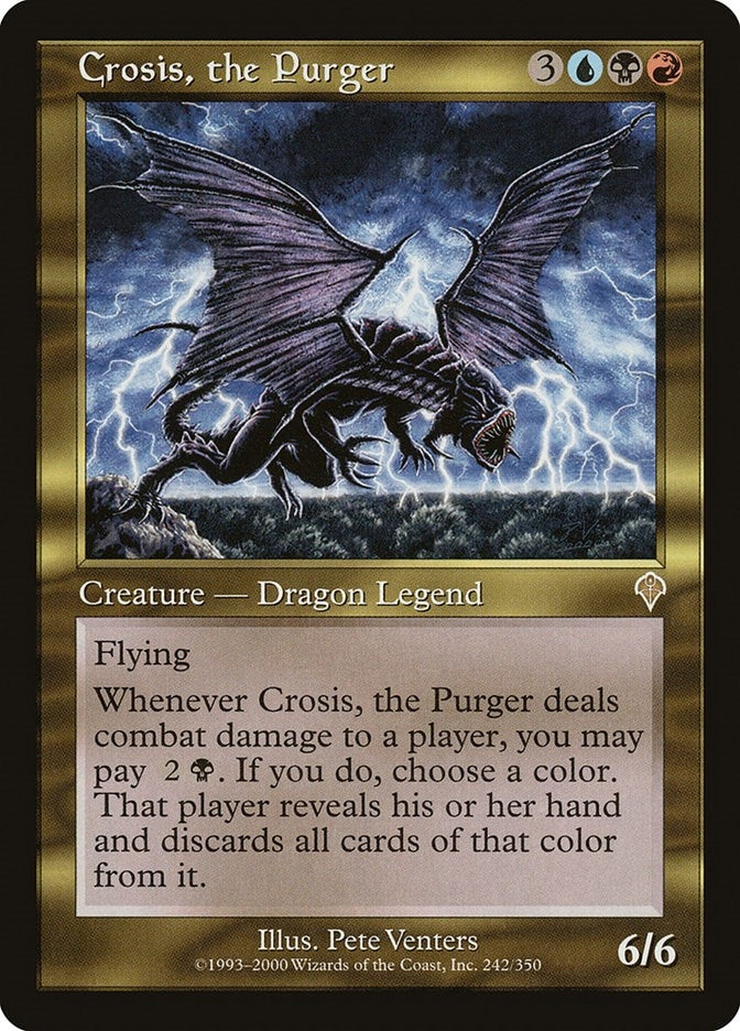 Image for Crosis, the Purger (242) [Invasion] - Magic: The Gathering