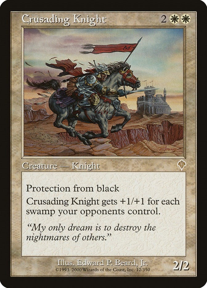 Image for Crusading Knight (12) [Invasion] - Magic: The Gathering