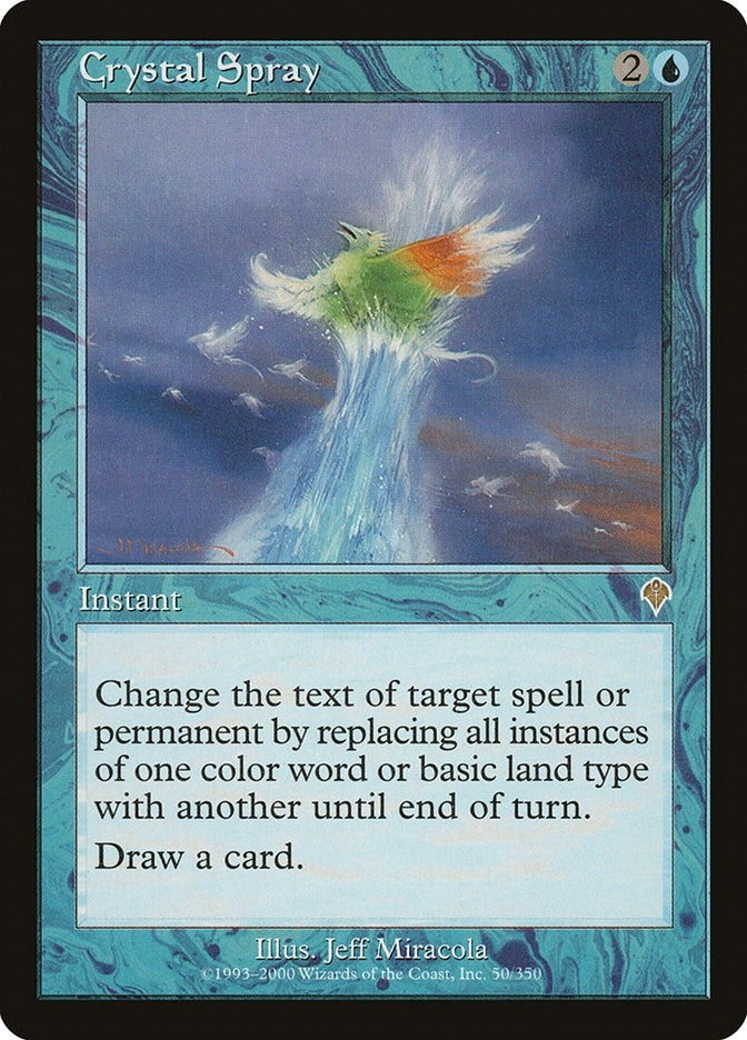 Image for Crystal Spray (50) [Invasion] - Magic: The Gathering