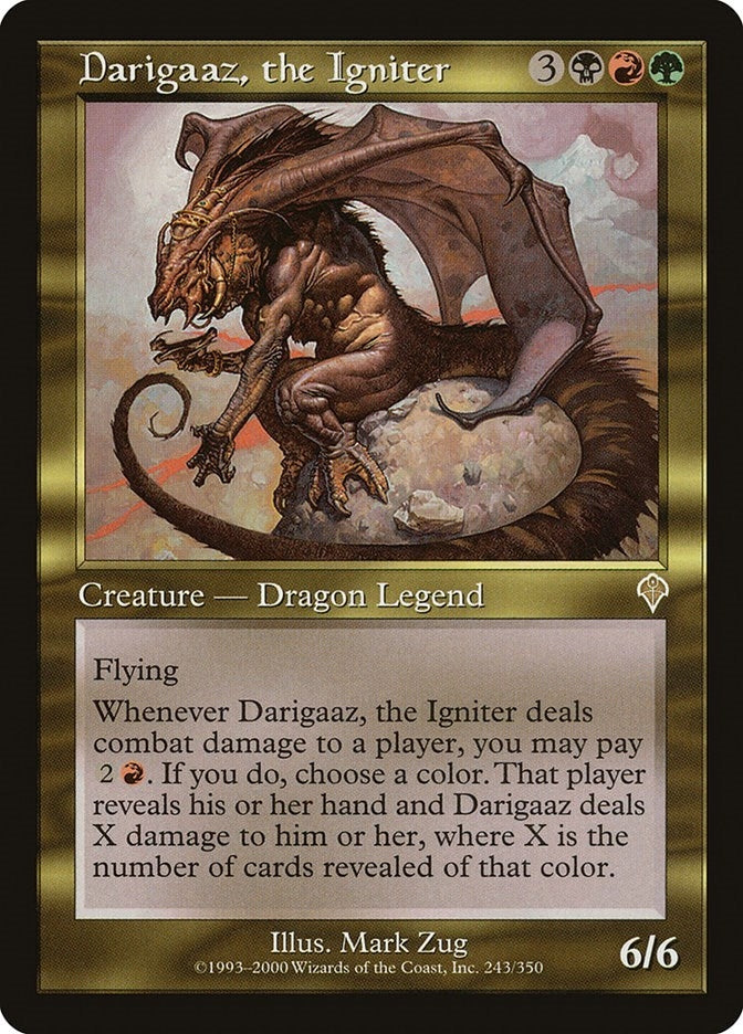 Image for Darigaaz, the Igniter (243) [Invasion] - Magic: The Gathering