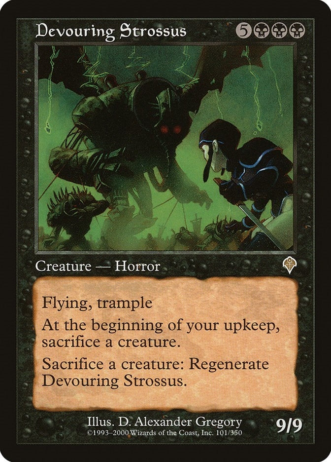 Image for Devouring Strossus (101) [Invasion] - Magic: The Gathering