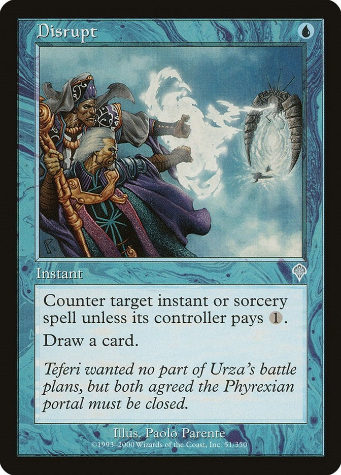 Image for Disrupt (51) [Invasion] - Magic: The Gathering