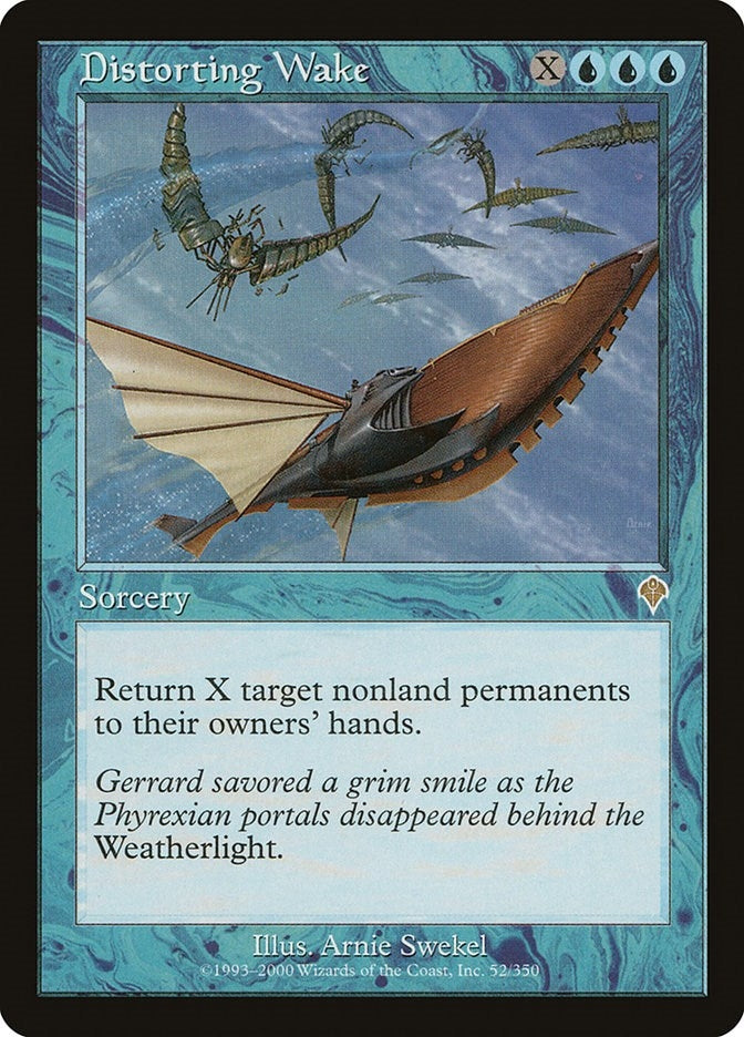 Image for Distorting Wake (52) [Invasion] - Magic: The Gathering