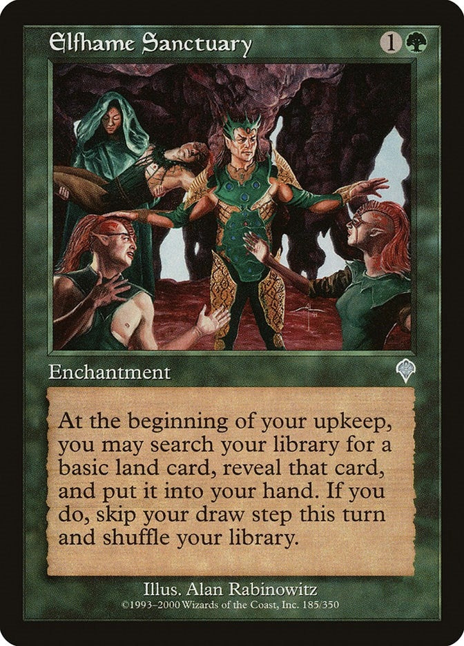 Image for Elfhame Sanctuary (185) [Invasion] - Magic: The Gathering