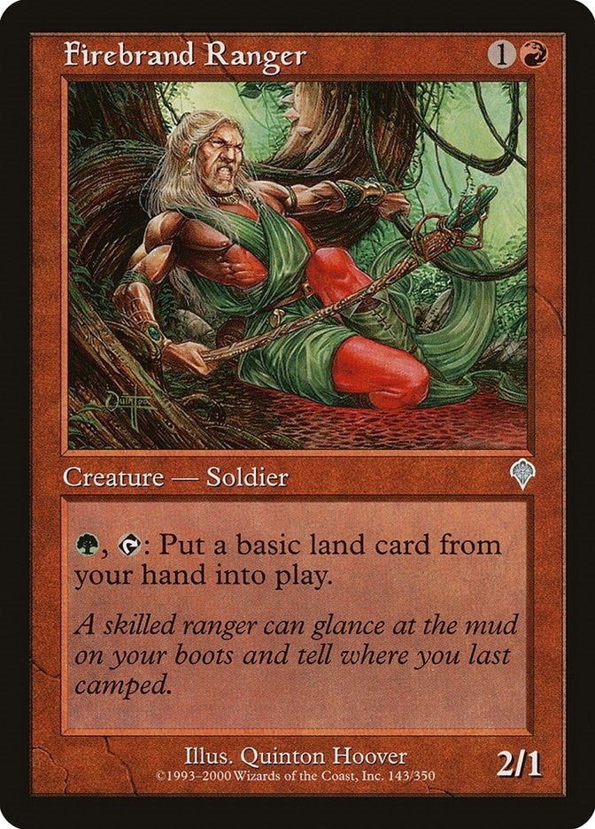 Image for Firebrand Ranger (143) [Invasion] - Magic: The Gathering