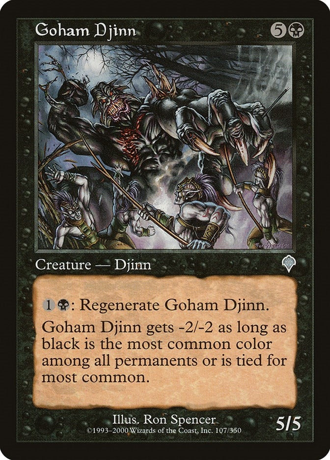 Image for Goham Djinn (107) [Invasion] - Magic: The Gathering