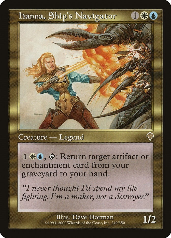 Image for Hanna, Ship's Navigator (249) [Invasion] - Magic: The Gathering