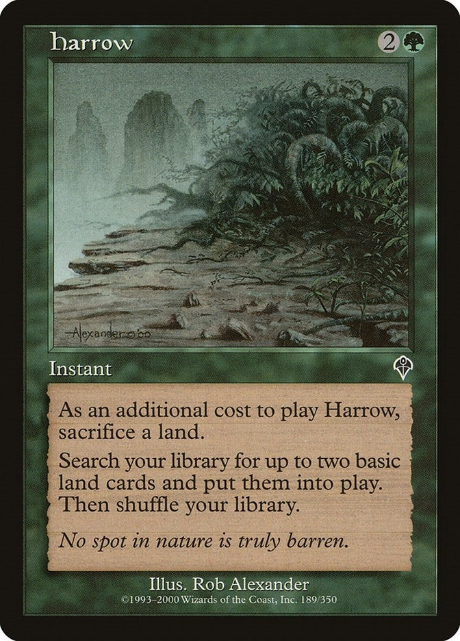 Image for Harrow (189) [Invasion] - Magic: The Gathering