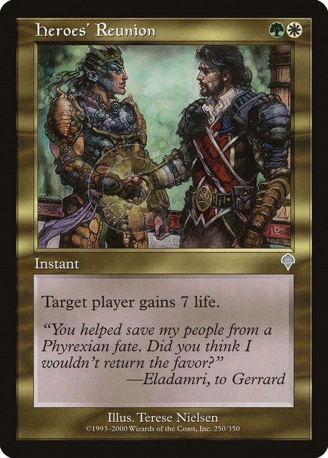 Image for Heroes' Reunion (250) [Invasion] - Magic: The Gathering