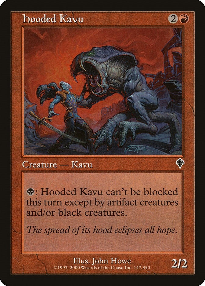 Image for Hooded Kavu (147) [Invasion] - Magic: The Gathering