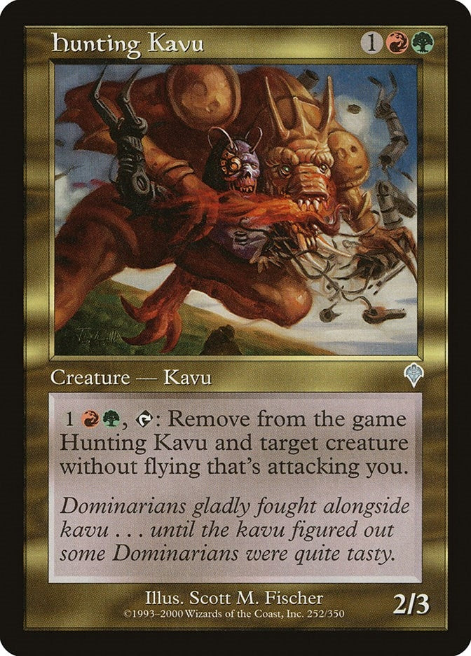 Image for Hunting Kavu (252) [Invasion] - Magic: The Gathering
