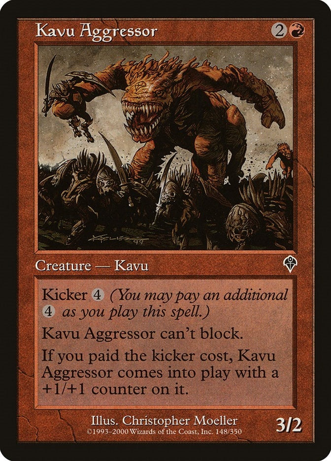 Image for Kavu Aggressor (148) [Invasion] - Magic: The Gathering