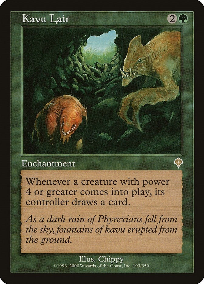 Image for Kavu Lair (193) [Invasion] - Magic: The Gathering