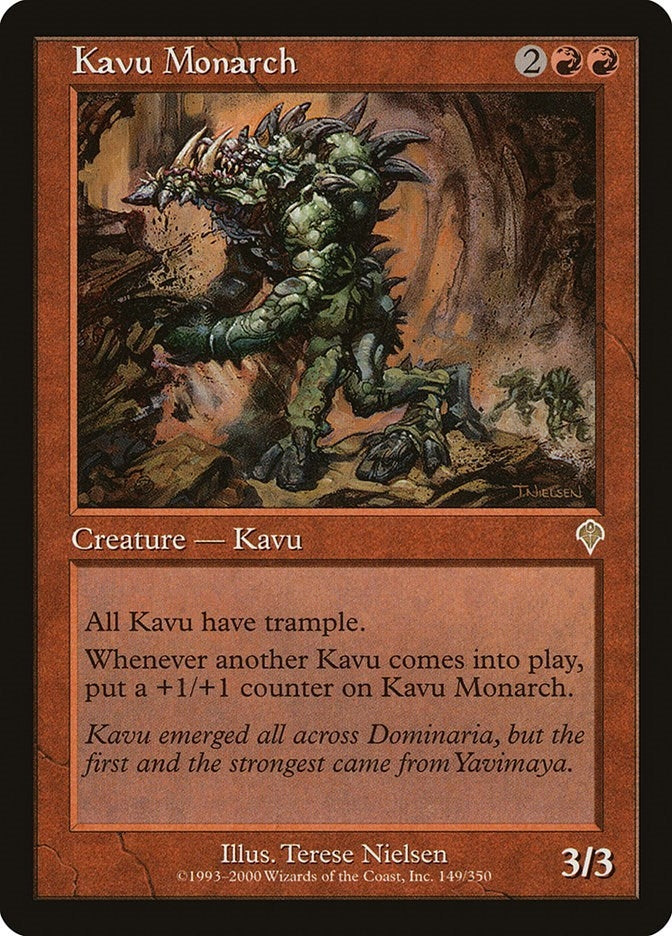 Image for Kavu Monarch (149) [Invasion] - Magic: The Gathering