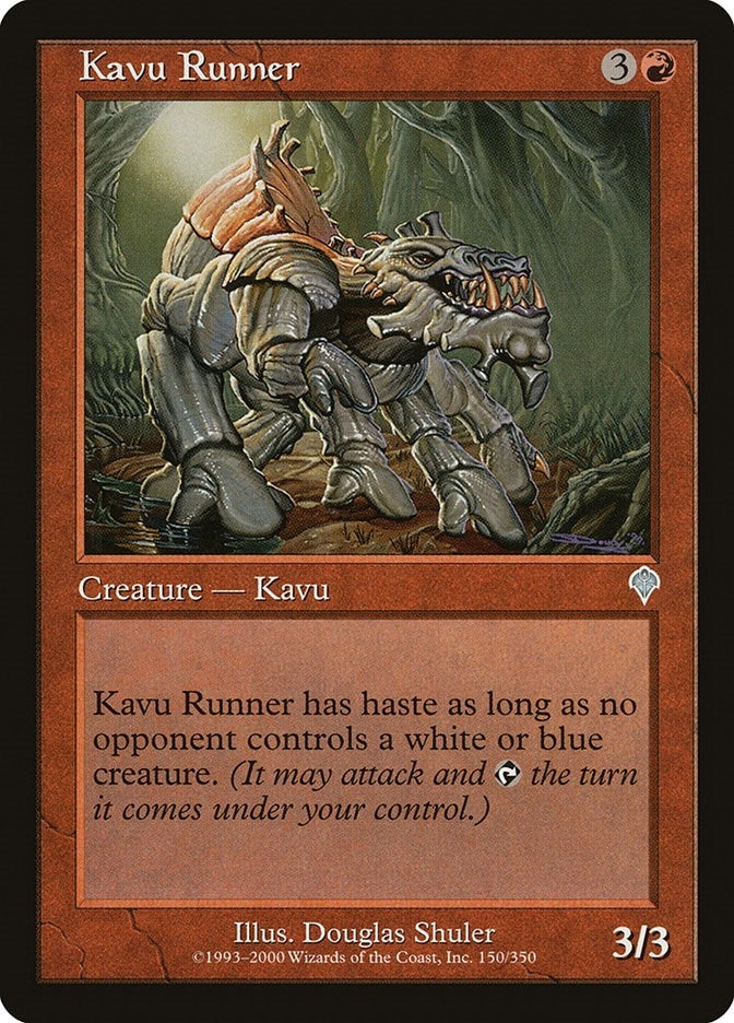 Image for Kavu Runner (150) [Invasion] - Magic: The Gathering