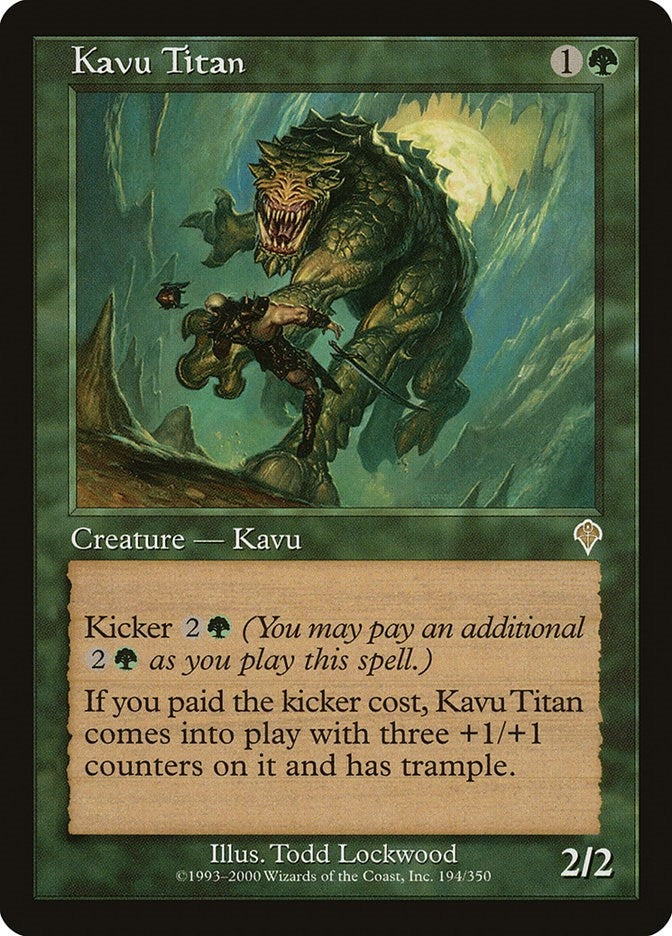 Image for Kavu Titan (194) [Invasion] - Magic: The Gathering