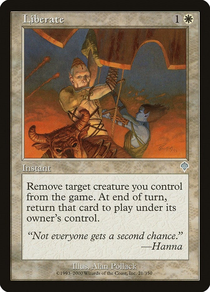 Image for Liberate (21) [Invasion] - Magic: The Gathering