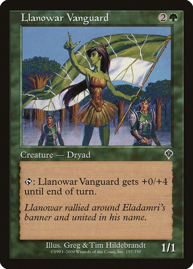 Image for Llanowar Vanguard (197) [Invasion] - Magic: The Gathering