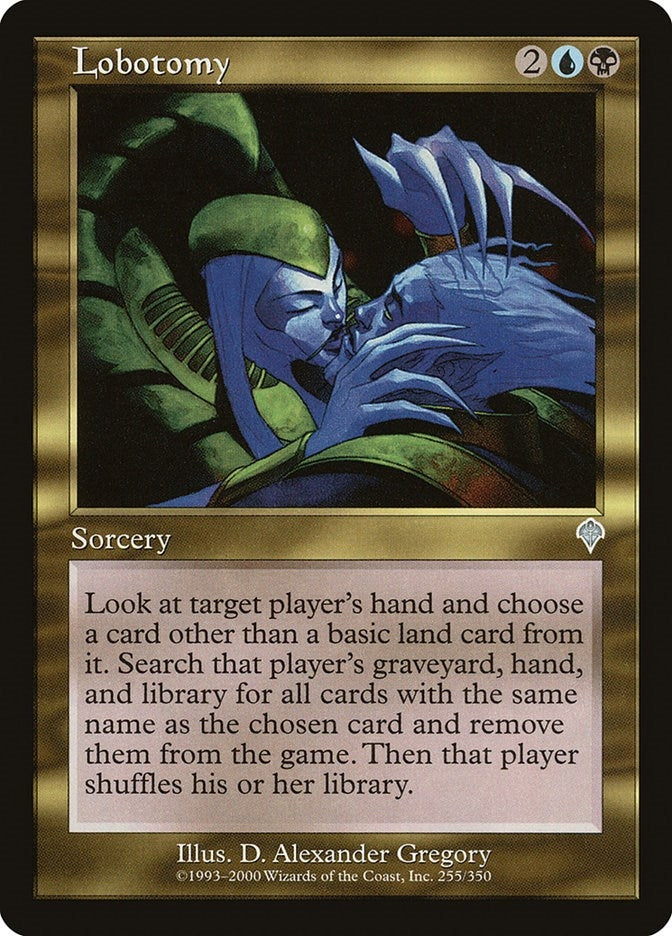 Image for Lobotomy (255) [Invasion] - Magic: The Gathering