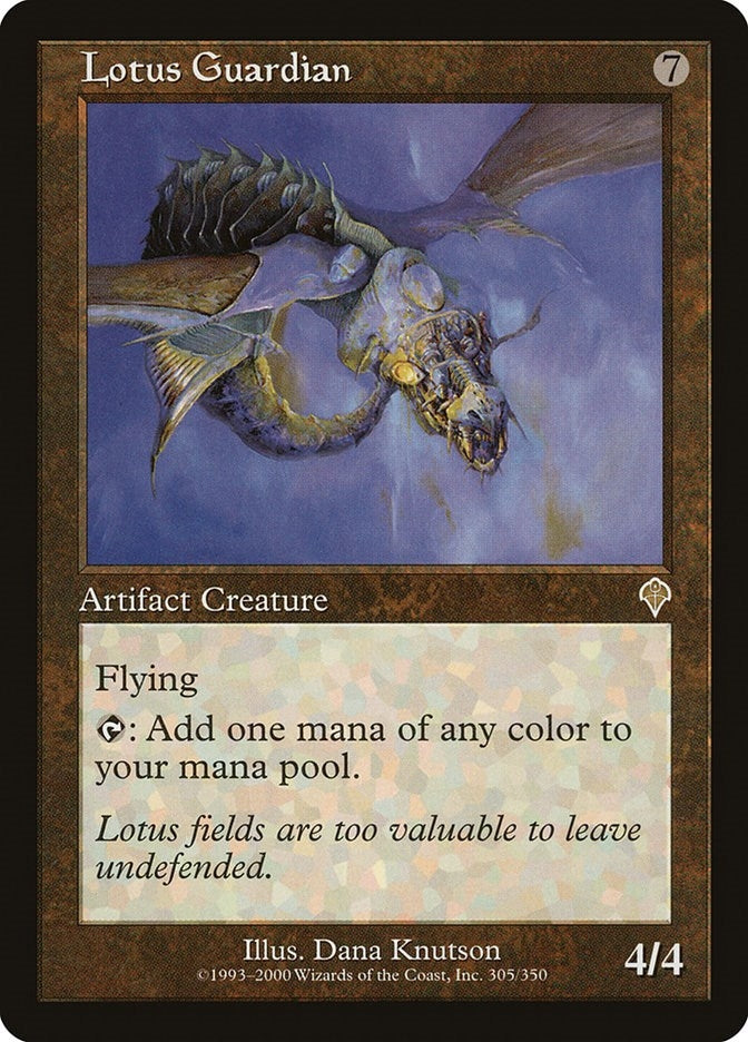 Image for Lotus Guardian (305) [Invasion] - Magic: The Gathering