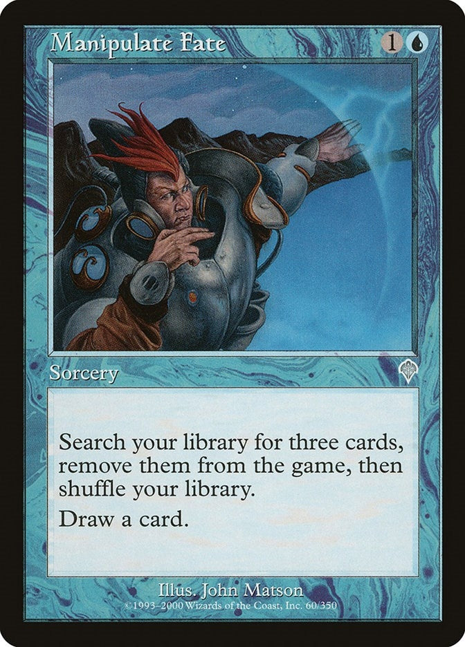 Image for Manipulate Fate (60) [Invasion] - Magic: The Gathering