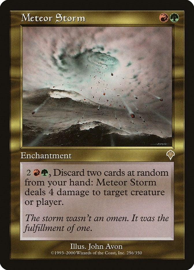 Image for Meteor Storm (256) [Invasion] - Magic: The Gathering