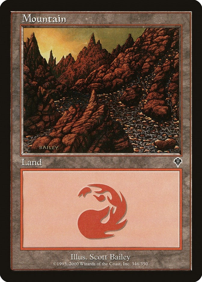 Image for Mountain (346) (346) [Invasion] - Magic: The Gathering
