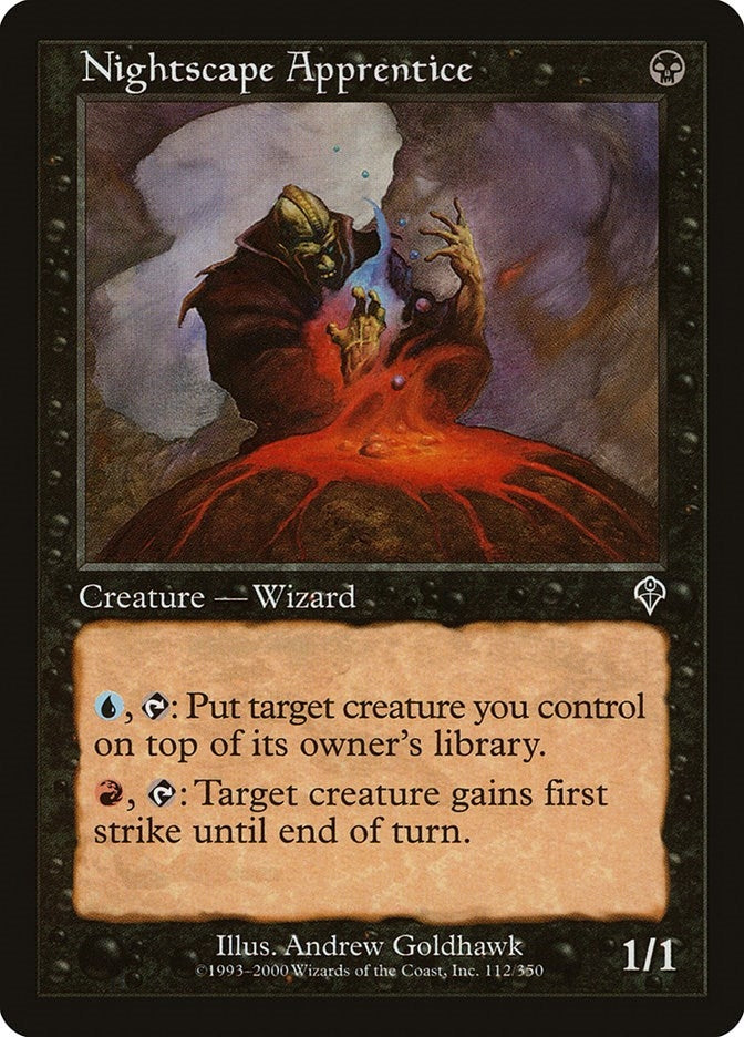 Image for Nightscape Apprentice (112) [Invasion] - Magic: The Gathering