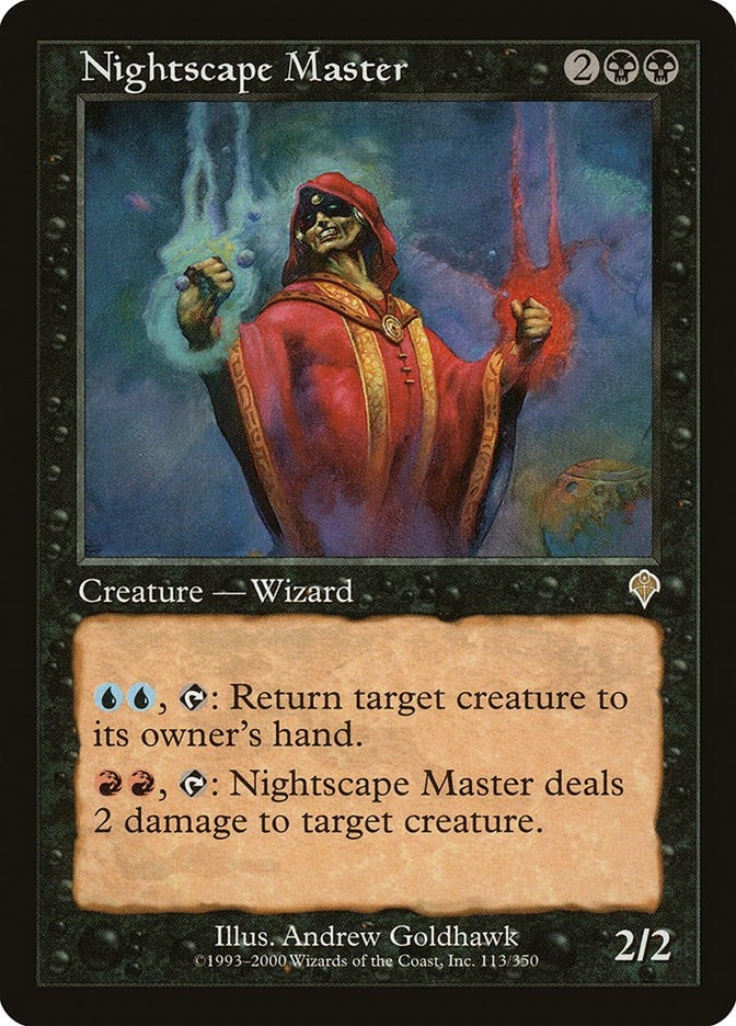 Image for Nightscape Master (113) [Invasion] - Magic: The Gathering