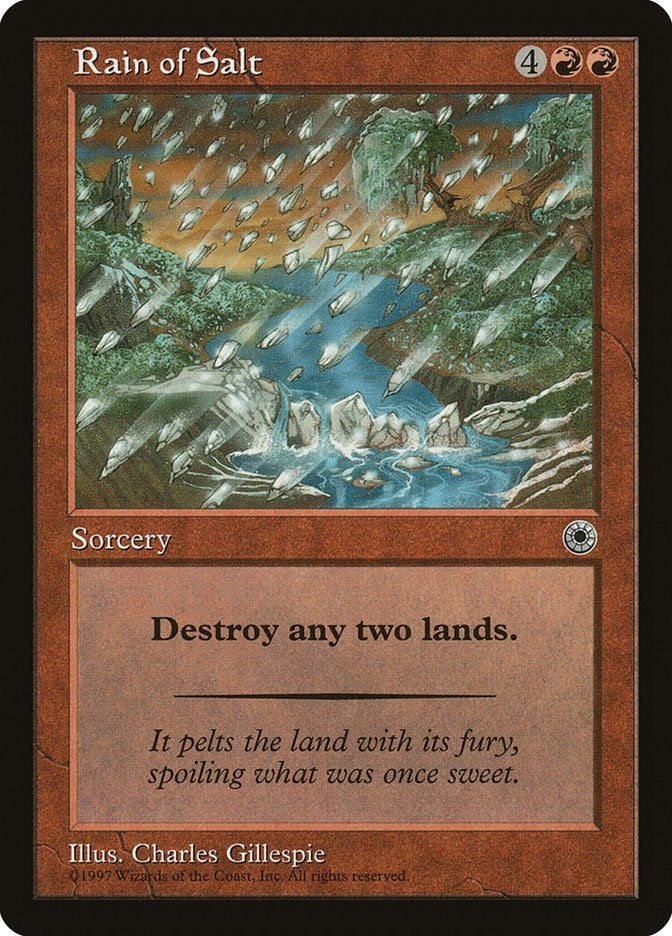Image for Rain of Salt [Portal] - Magic: The Gathering