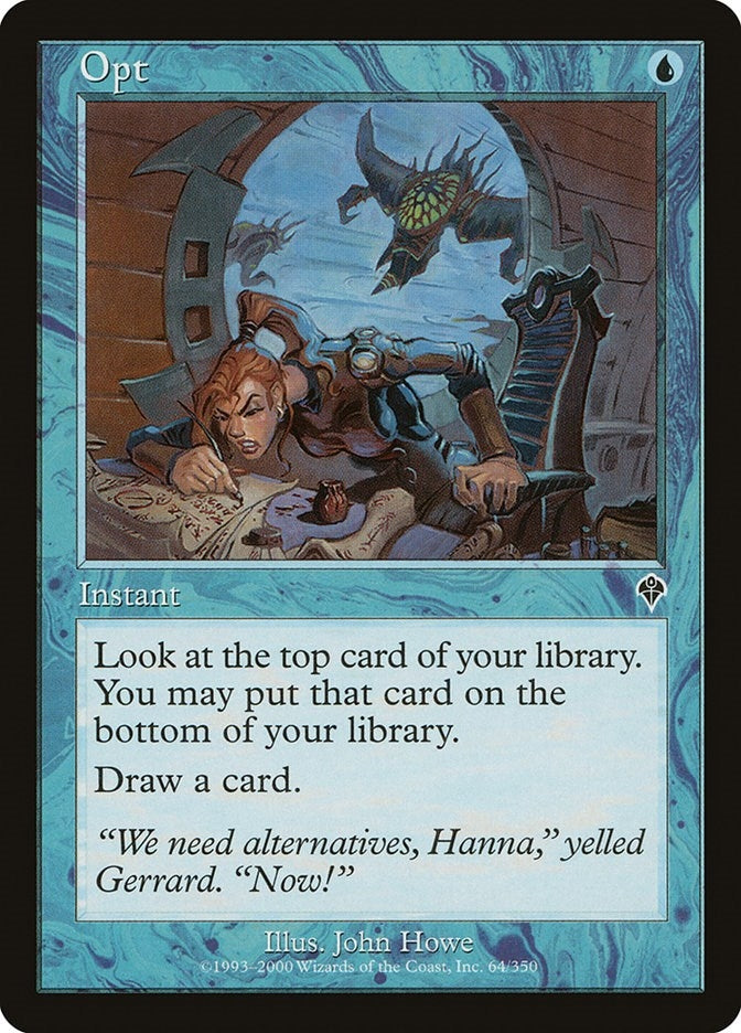 Image for Opt (64) [Invasion] - Magic: The Gathering